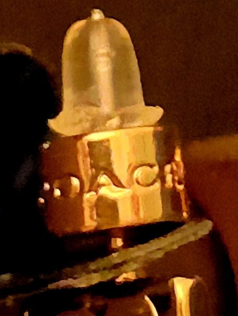 Coach Openwork Huggie/Wide Hoop Earring - Picture 3 of 3